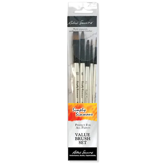 Simply Simmons Everything Paint Brushes - Set of 5 image