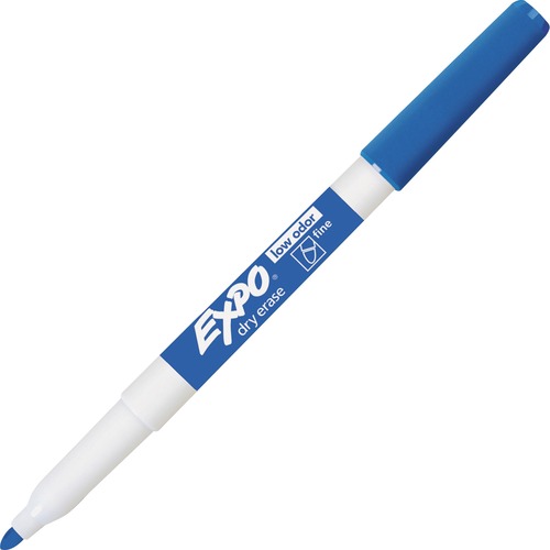 Expo Low Odor Dry Erase Fine Tip Marker (blue) image