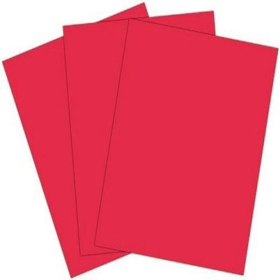 School Start Red Construction Paper (12