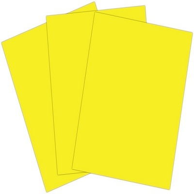 School Start Yellow Construction Paper (12