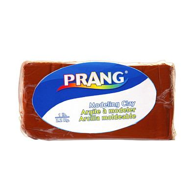 School Start Soft Modeling Clay (454 g.) - Brown image
