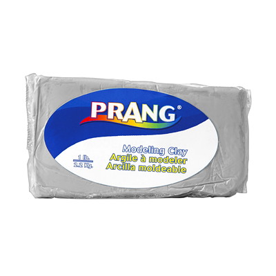 School Start Soft Modeling Clay (454 g.) - Grey image