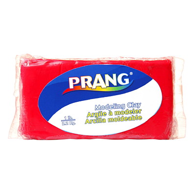 School Start Soft Modeling Clay (454 g.) - Red image