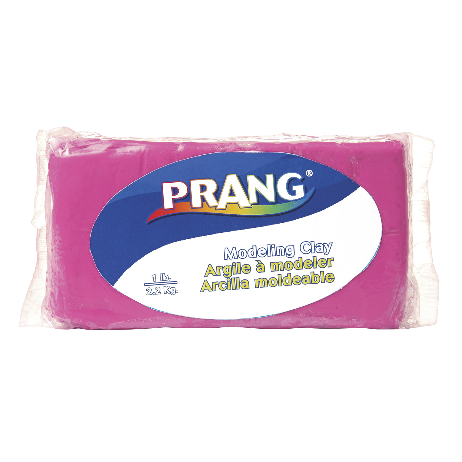 School Start Soft Modeling Clay (454 g.) - Pink image