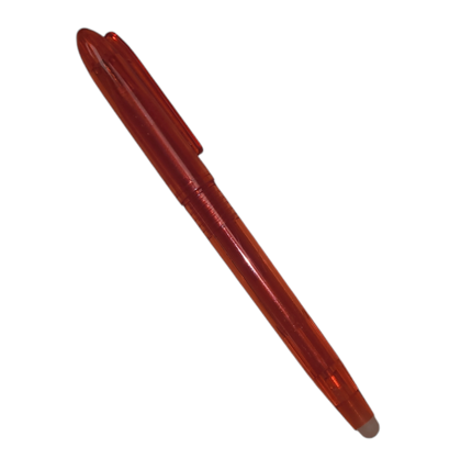 School Start Erasable Pen (Red) image