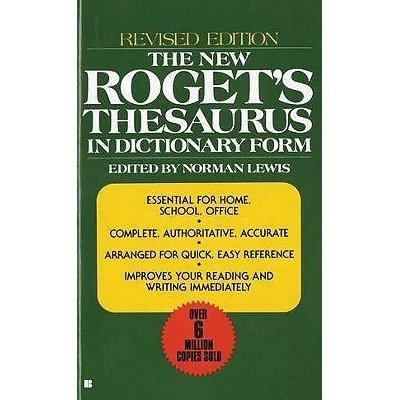 New Roget's Thesaurus In Dictionary Form image