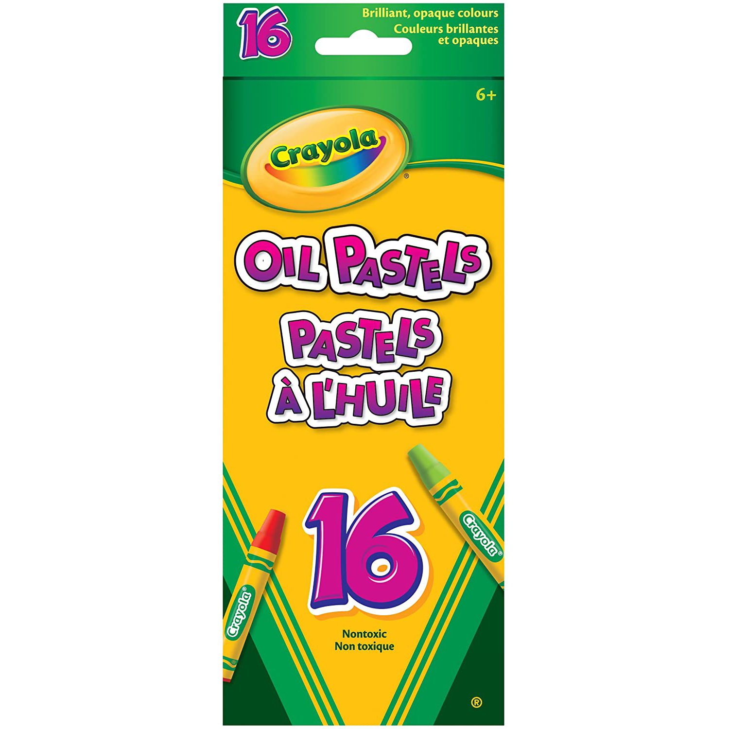 Crayola Oil Pastels - 16 colour set  image