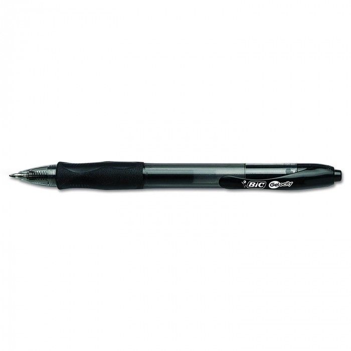 Bic Gelocity Original Gel Pen (Black) - 0.7MM image