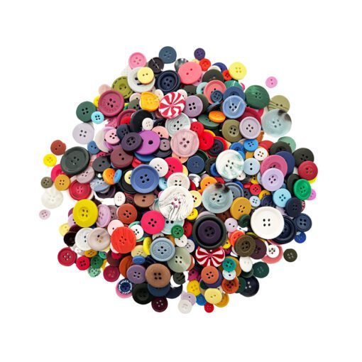 DBLG Bag of Buttons (1 lb) - Assorted Colours and Sizes image